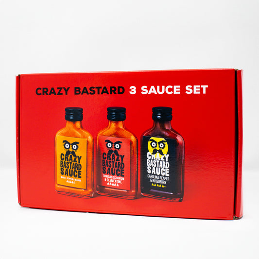 VERY HOT BOX - 3 HOT SAUCE SET